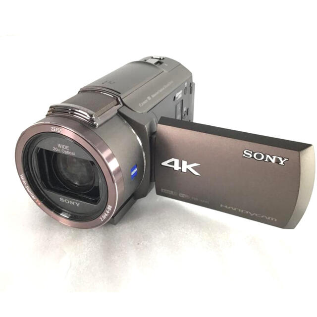 ★美品★SONY FDR-AX45デジタル4Kビデオカメラレコーダー ブラウン
