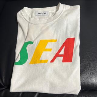 WIND AND SEA - SEA TRICOLOR TEE﻿ / WHITE(GR-YE-RD) M