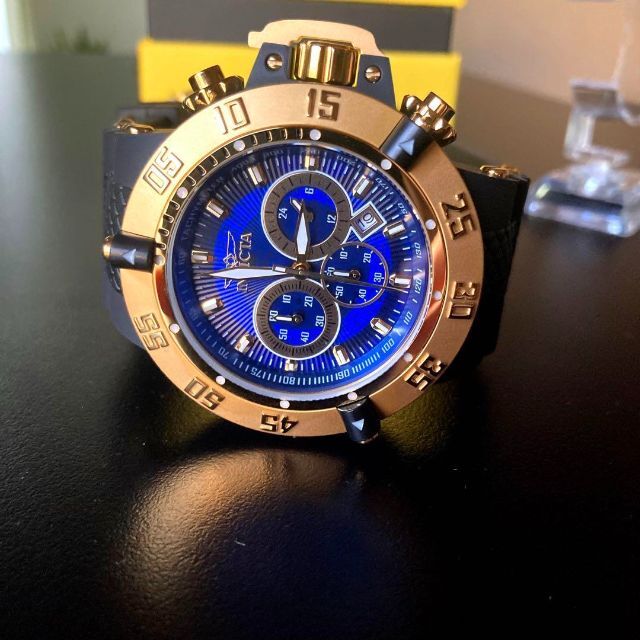 日本未発売 新品未使用 INVICTA インビクタ サブアクア ゴールド
