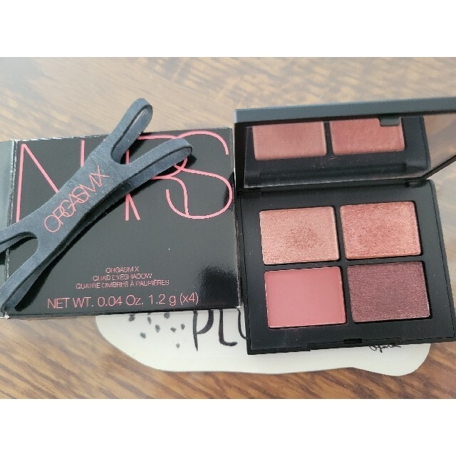 NARS(ナーズ)の本日値下！NARS オーガズムX クワッドアイシャドー 5065　箱つき　美品 コスメ/美容のベースメイク/化粧品(アイシャドウ)の商品写真