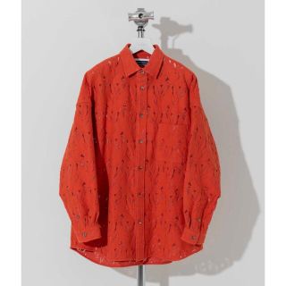【MAISON SPECIAL】リーフレースプライムオーバーシャツ(シャツ)