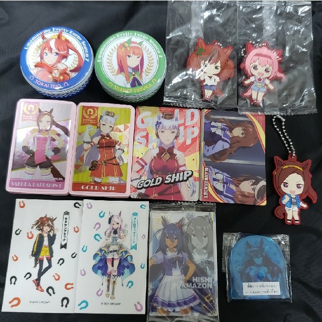 ウマ娘 プリティーダービー シール カード 缶詰め アクリルスタンド