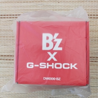 ジーショック(G-SHOCK)のB'z G-SHOCK DW-6900 LIMITED MODEL RED　新品(腕時計(デジタル))