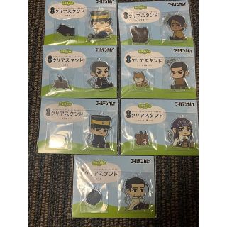 新品未開封　ゴールデンカムイ　のほほんと　ツインクリアスタンド　全7種　コンプ(キャラクターグッズ)