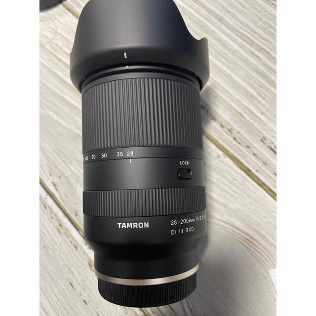 TAMRON(タムロン)の28-200mm F/2.8-5.6 Di III RXD スマホ/家電/カメラのカメラ(レンズ(ズーム))の商品写真