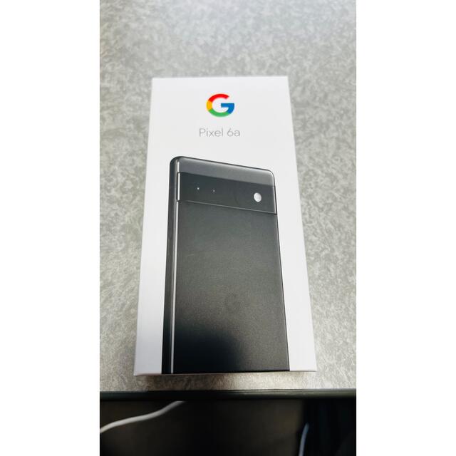 スマホGoogle Pixel 6a ブラック128GB 未使用品