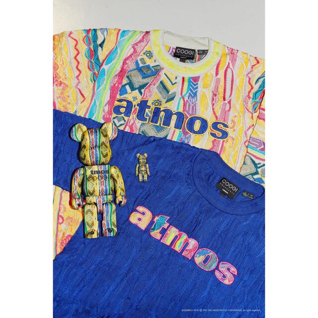 BE@RBRICK(ベアブリック)のBE@RBRICK  atmos × COOGI 100% & 400% エンタメ/ホビーのおもちゃ/ぬいぐるみ(キャラクターグッズ)の商品写真