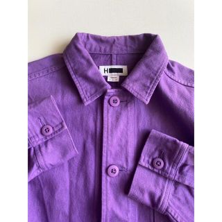 ロク(6 (ROKU))のH BEAUTY&YOUTH COTTON DRILL COVERALL(ミリタリージャケット)