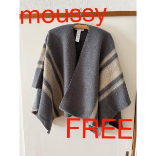 マウジー(moussy)の【最終値下げ】mossy ポンチョ(ポンチョ)