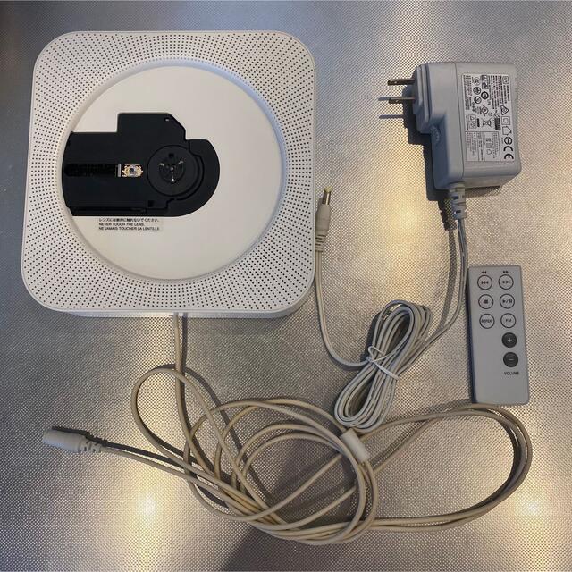 MUJI (無印良品)(ムジルシリョウヒン)の無印良品　壁掛け式CDプレイヤー スマホ/家電/カメラのオーディオ機器(ポータブルプレーヤー)の商品写真