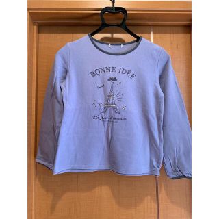 ポンポネット(pom ponette)のポンポネット　長袖Tシャツ　150 ブルーグレー(Tシャツ/カットソー)