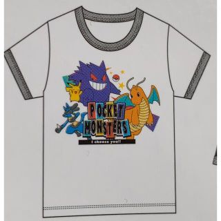 タカラトミーアーツ(T-ARTS)の新品◡̈⃝♡ポケモン　半袖シャツ　肌着　110㎝(下着)