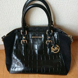 マイケルコース(Michael Kors)の【取置き中】MICHAEL KORS  クロコ 2way ショルダーバッグ(ショルダーバッグ)