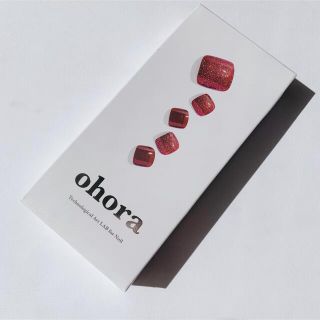 ☆新品未開封☆  ohora   オホーラ　ネイルシール　フット(ネイル用品)