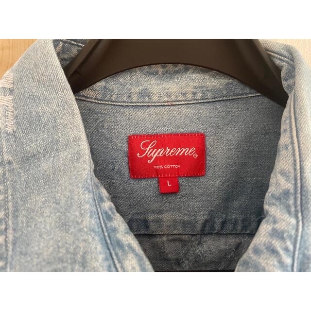 Supreme(シュプリーム)のSupreme Jacquard Denim Shirt 17aw メンズのトップス(シャツ)の商品写真