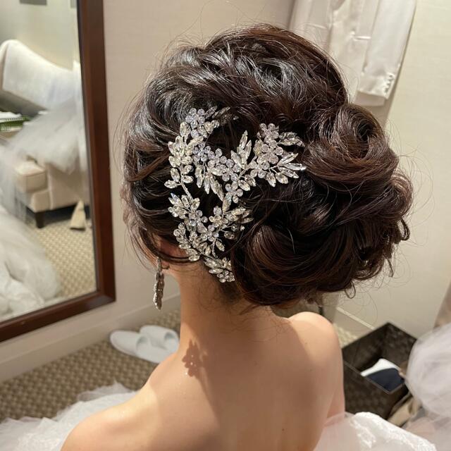 Vera Wang(ヴェラウォン)のBRIDE ME ヘアアクセサリー　 ハンドメイドのアクセサリー(ヘアアクセサリー)の商品写真