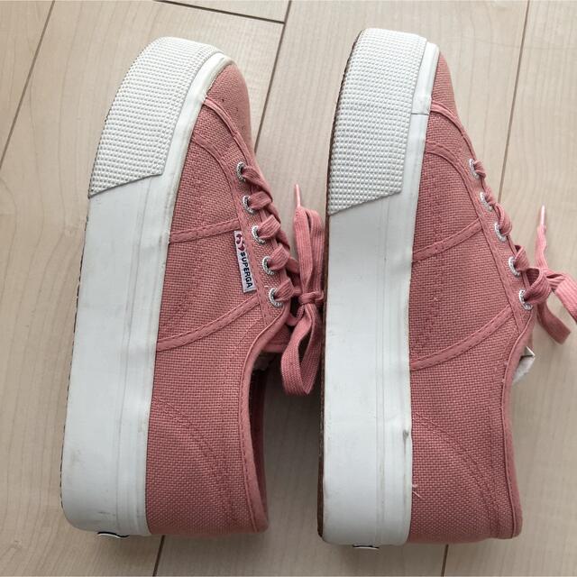 SUPERGA(スペルガ)のSUPERGA スペルガ 厚底スニーカー 38 レディースの靴/シューズ(スニーカー)の商品写真