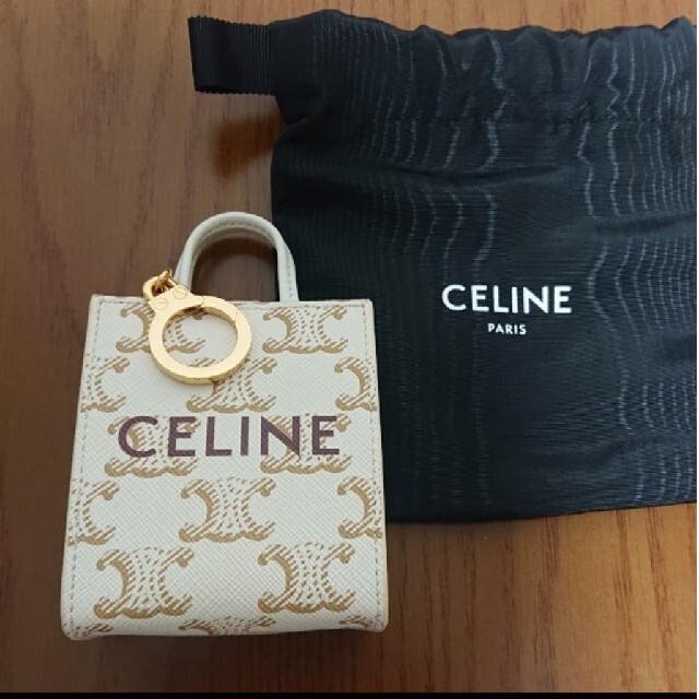 日本製 celine トリオンフ カバ バッグチャーム セリーヌ 【新品