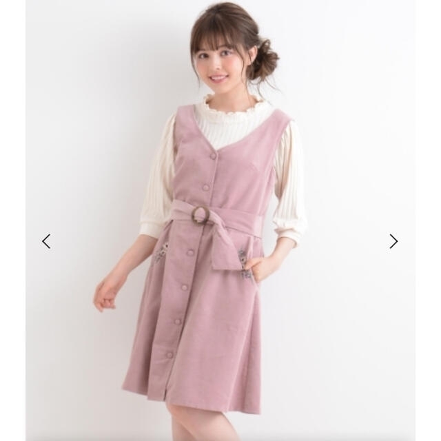 MAJESTIC LEGON(マジェスティックレゴン)のマジェスティックレゴン　ワンピ レディースのワンピース(ひざ丈ワンピース)の商品写真