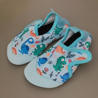 【美品】キッズ 子ども マリンシューズ ウォーターシューズ 水遊び 靴(アウトドアシューズ)