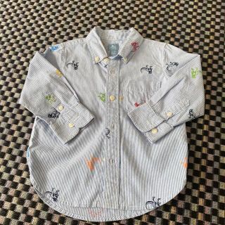 ベビーギャップ(babyGAP)のbaby Gap 長袖シャツ　95(Tシャツ/カットソー)