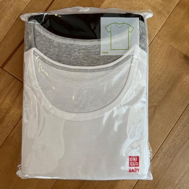 UNIQLO(ユニクロ)のユニクロ　インナー　半袖　100 キッズ/ベビー/マタニティのキッズ服男の子用(90cm~)(下着)の商品写真