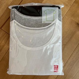 ユニクロ(UNIQLO)のユニクロ　インナー　半袖　100(下着)