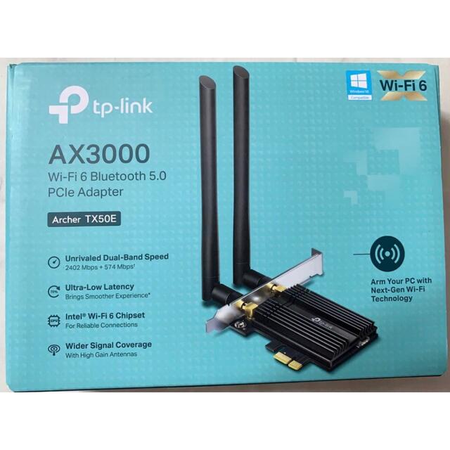 新品　TP-Link WiFi ワイヤレス アダプター 無線LAN TX50E