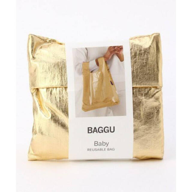 BAGGU(バグゥ)のBAGGU baby ゴールド レディースのバッグ(エコバッグ)の商品写真