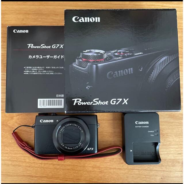 Canon PowerShot G7X 1インチセンサ 純正本革ストラップセット