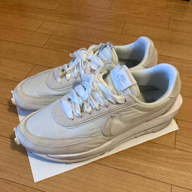 NIKE sacai LDWAFFLE white nylon 30cm