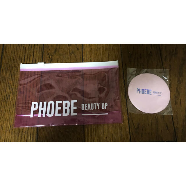 phoebe(フィービィー)のPHOEBE フィービー　ポーチ　鏡　ミラー レディースのファッション小物(ポーチ)の商品写真