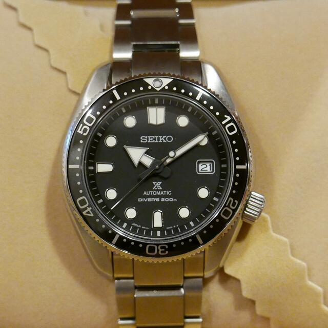 SEIKO(セイコー)の【美品】セイコーSBDC061腕時計ダイバーズ現代デザインブラック文字盤6R15 メンズの時計(腕時計(アナログ))の商品写真