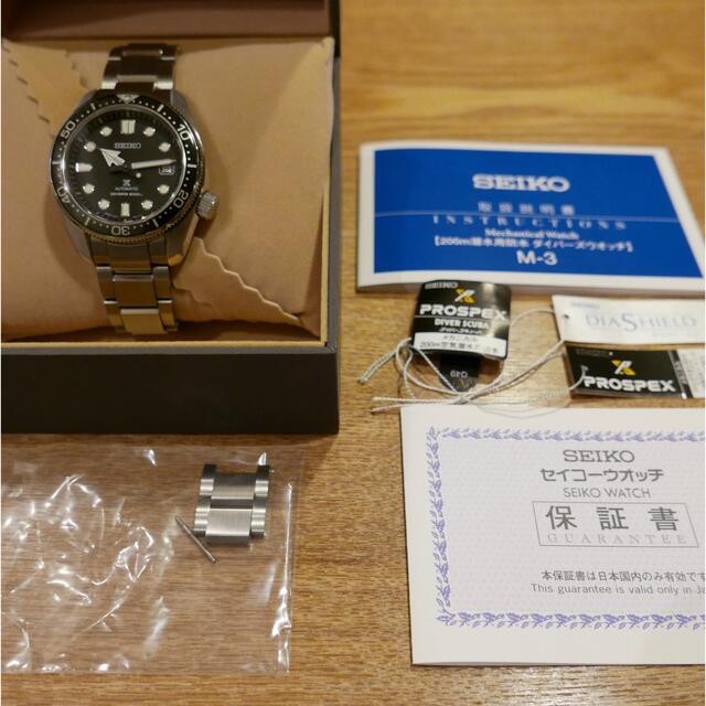 SEIKO(セイコー)の【美品】セイコーSBDC061腕時計ダイバーズ現代デザインブラック文字盤6R15 メンズの時計(腕時計(アナログ))の商品写真