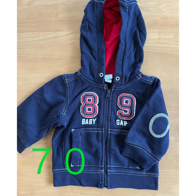 babyGAP(ベビーギャップ)の【BABY GAP】パーカー キッズ/ベビー/マタニティのベビー服(~85cm)(ジャケット/コート)の商品写真