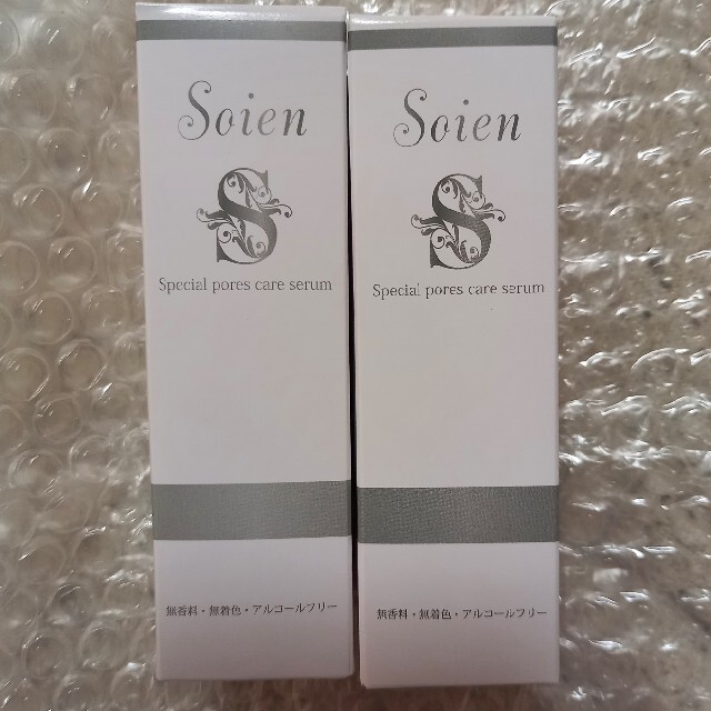 ソワン美容液30mL　新品未使用2本セット コスメ/美容のスキンケア/基礎化粧品(美容液)の商品写真