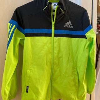 アディダス(adidas)の130cm adidas ウインドブレーカー　サッカー　フットサルウェア美品(ウェア)