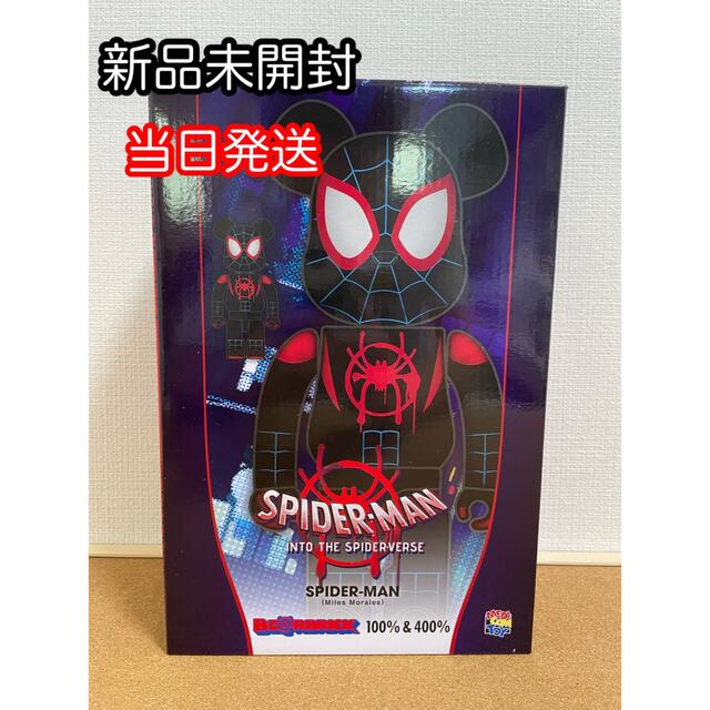 BE@RBRICK(ベアブリック)のBE@RBRICK SPIDER-MAN THE SPIDER-VERSE エンタメ/ホビーのフィギュア(アメコミ)の商品写真