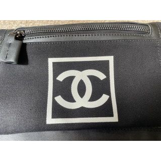 【ノベルティ】 シャネル CHANEL ポーチ 帆布 ボディバッグ 海外正規品