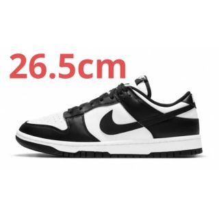 ナイキ(NIKE)のnike dunk low retro パンダ 26.5cm(スニーカー)