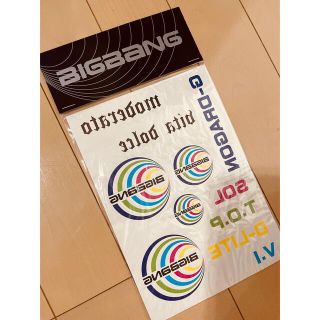 ビッグバン(BIGBANG)のBIGBANG グッズ　tattooシール(アイドルグッズ)