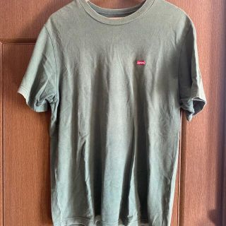 シュプリーム(Supreme)のsupreme boxlogo tee ボックスロゴ　スモールボックス　グリーン(Tシャツ/カットソー(半袖/袖なし))