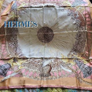 Hermes - 未使用 稀少 HERMES エルメス スカーフ カレ90 アムール 愛の