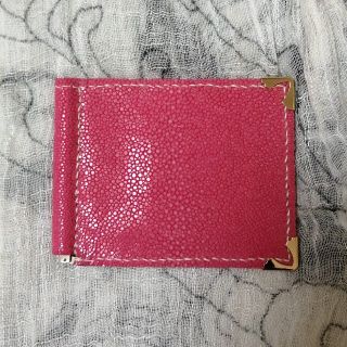 折り財布　エイ革　新品(折り財布)