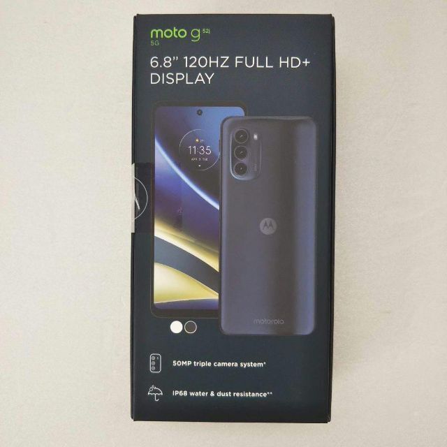 【新品】Motorola モトローラ moto g52j SIMフリー