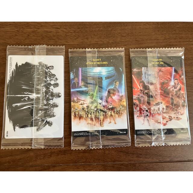 BANDAI(バンダイ)のスターウォーズ　カード　3枚セット エンタメ/ホビーのエンタメ その他(その他)の商品写真