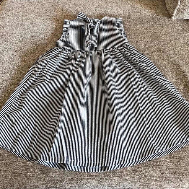 Caramel baby&child (キャラメルベビー&チャイルド)のminimon ストライプ　ワンピース キッズ/ベビー/マタニティのキッズ服女の子用(90cm~)(ワンピース)の商品写真