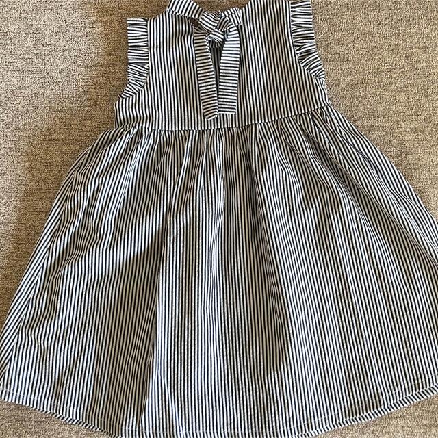 Caramel baby&child (キャラメルベビー&チャイルド)のminimon ストライプ　ワンピース キッズ/ベビー/マタニティのキッズ服女の子用(90cm~)(ワンピース)の商品写真