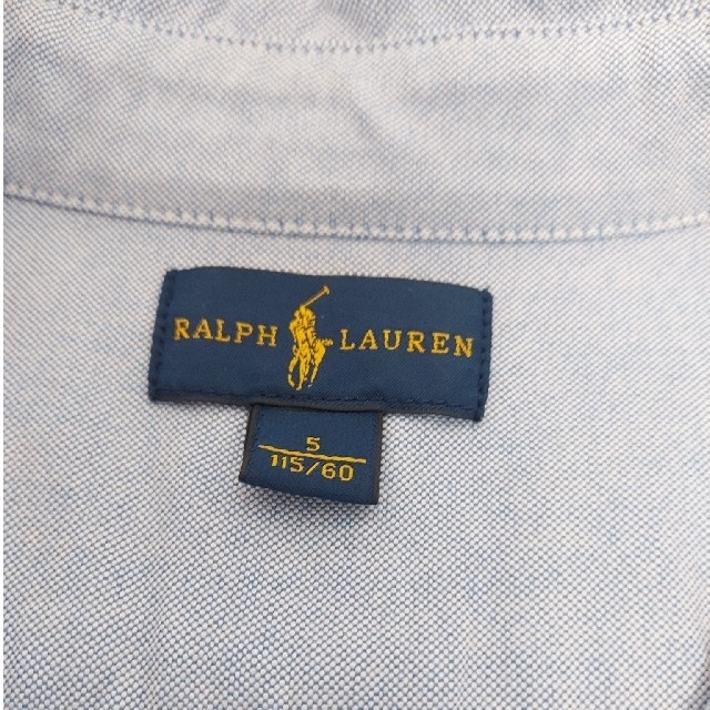 POLO RALPH LAUREN(ポロラルフローレン)のラルフローレン　Ralph Lauren　オックスフォードシャツ　115 キッズ/ベビー/マタニティのキッズ服男の子用(90cm~)(ブラウス)の商品写真