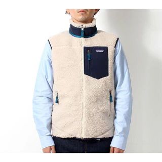 パタゴニア(patagonia)のpatagonia ベスト　レトロX フリース Classic ナチュラル M(ベスト)